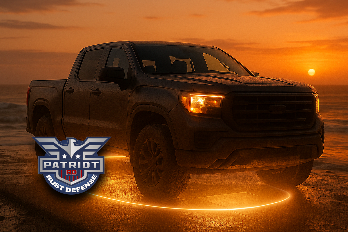 Patriot Rust Defense. Vehicle Protection. Coastal Corrosion.
